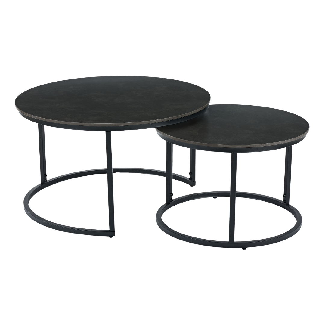 Zylo Round Nesting Table Set