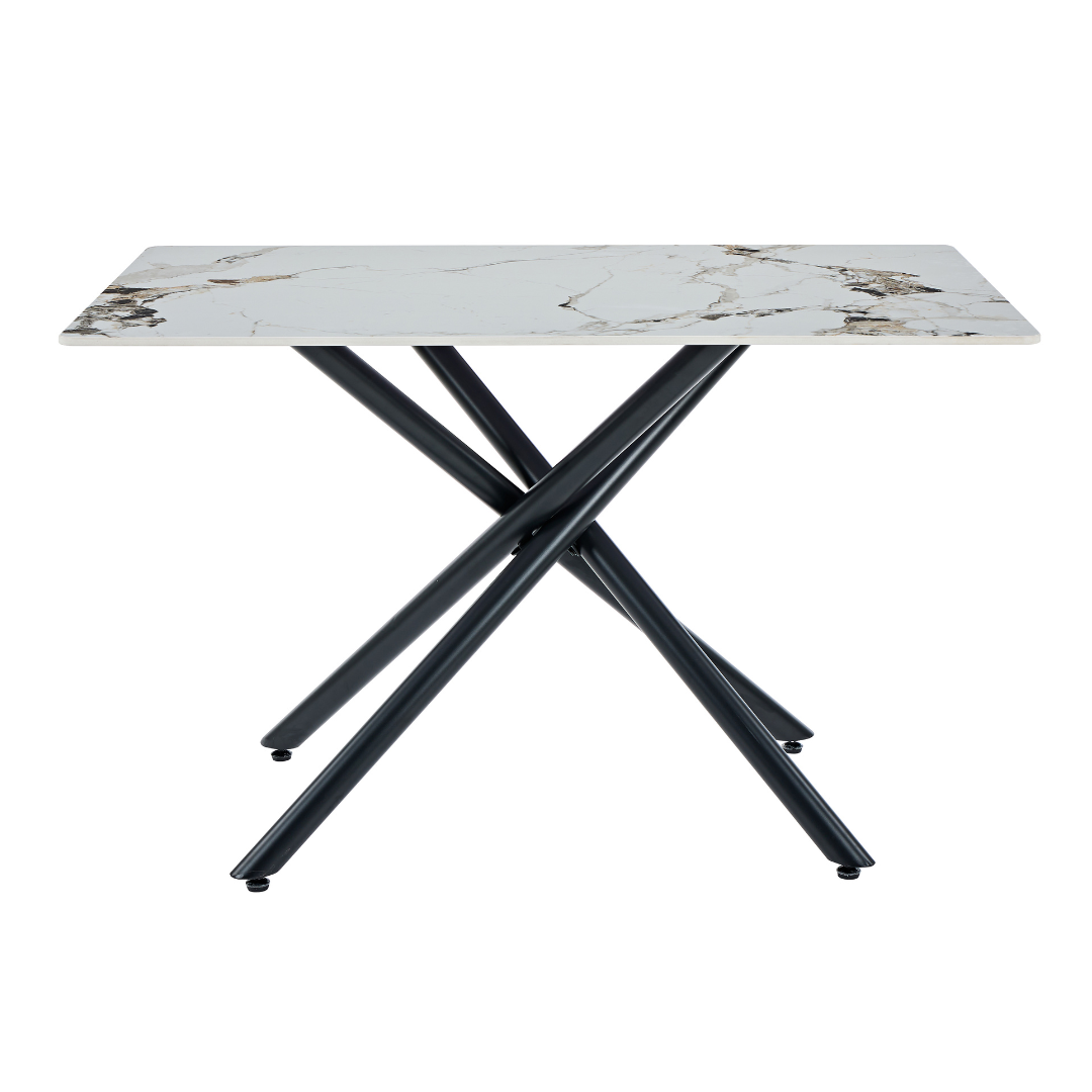 Camari Ceramic Marble 1.2m Dining Table