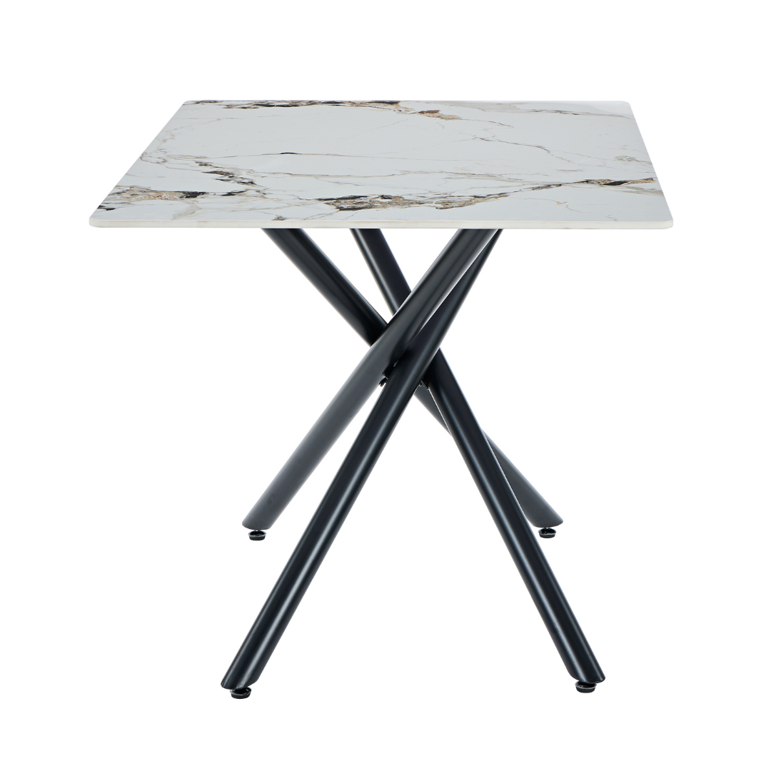 Camari Ceramic Marble 1.2m Dining Table