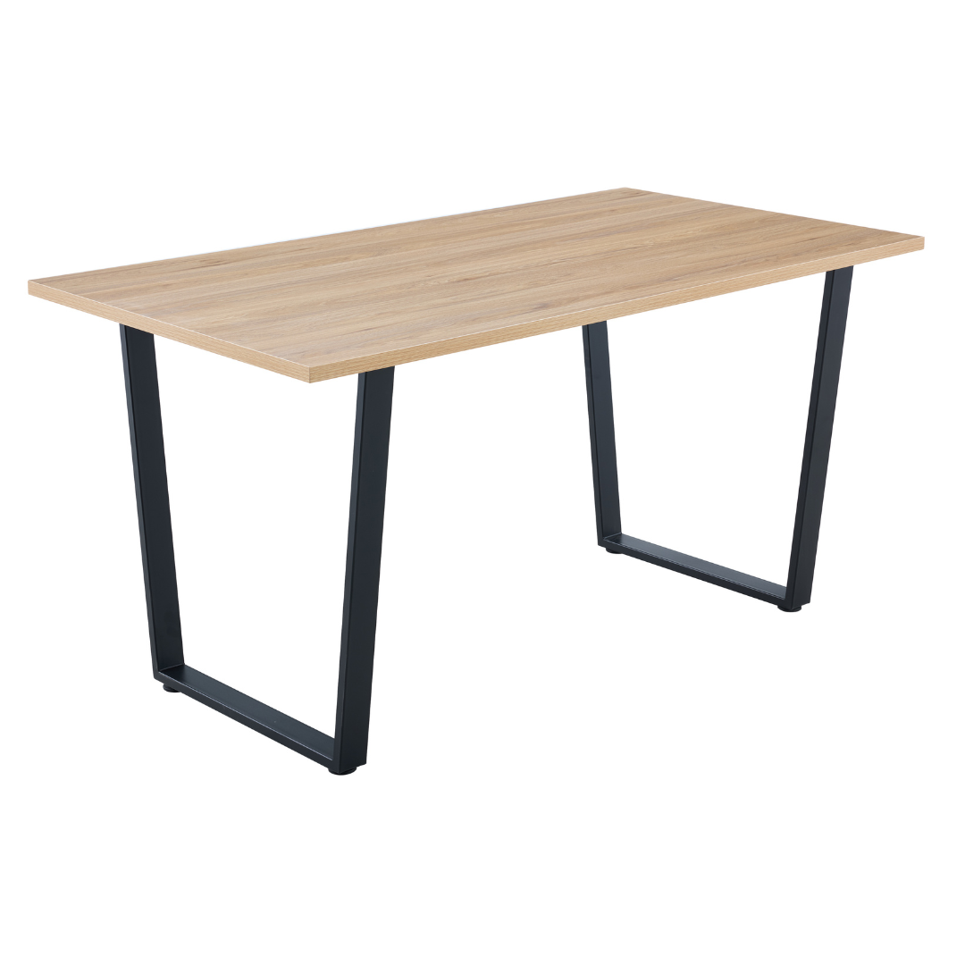 Elden 1.5m Oak Look Dining Set with 6 Chairs