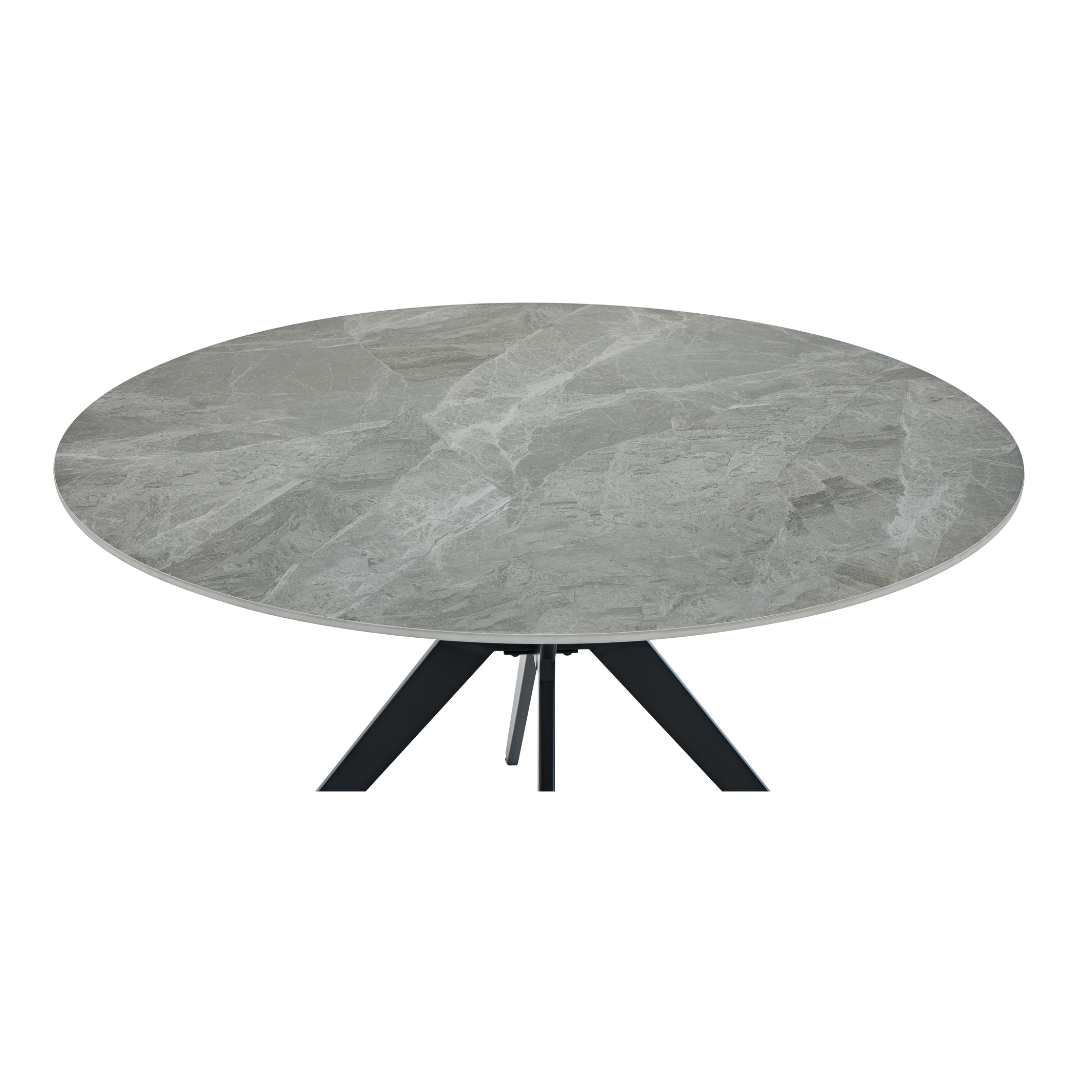 Eloura Ceramic Marble 1.2m Round Dining Table