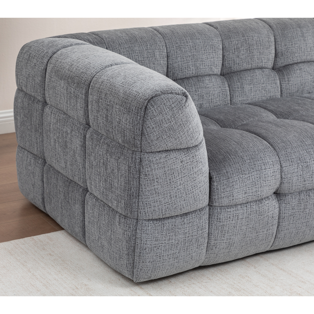 Finn 3 Seater Sofa with Ottoman