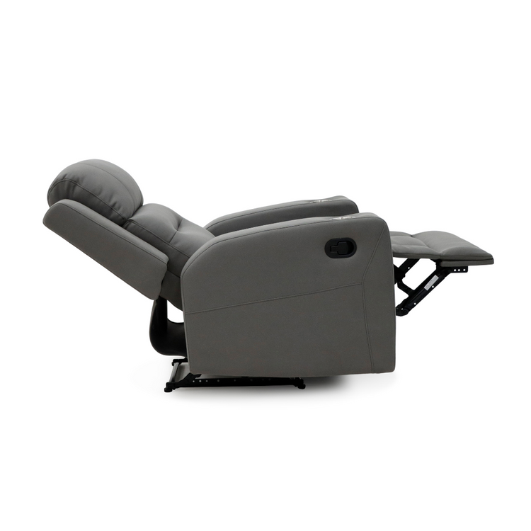 Single Armchair reclined of the Gothenburg Recliner Sofa.