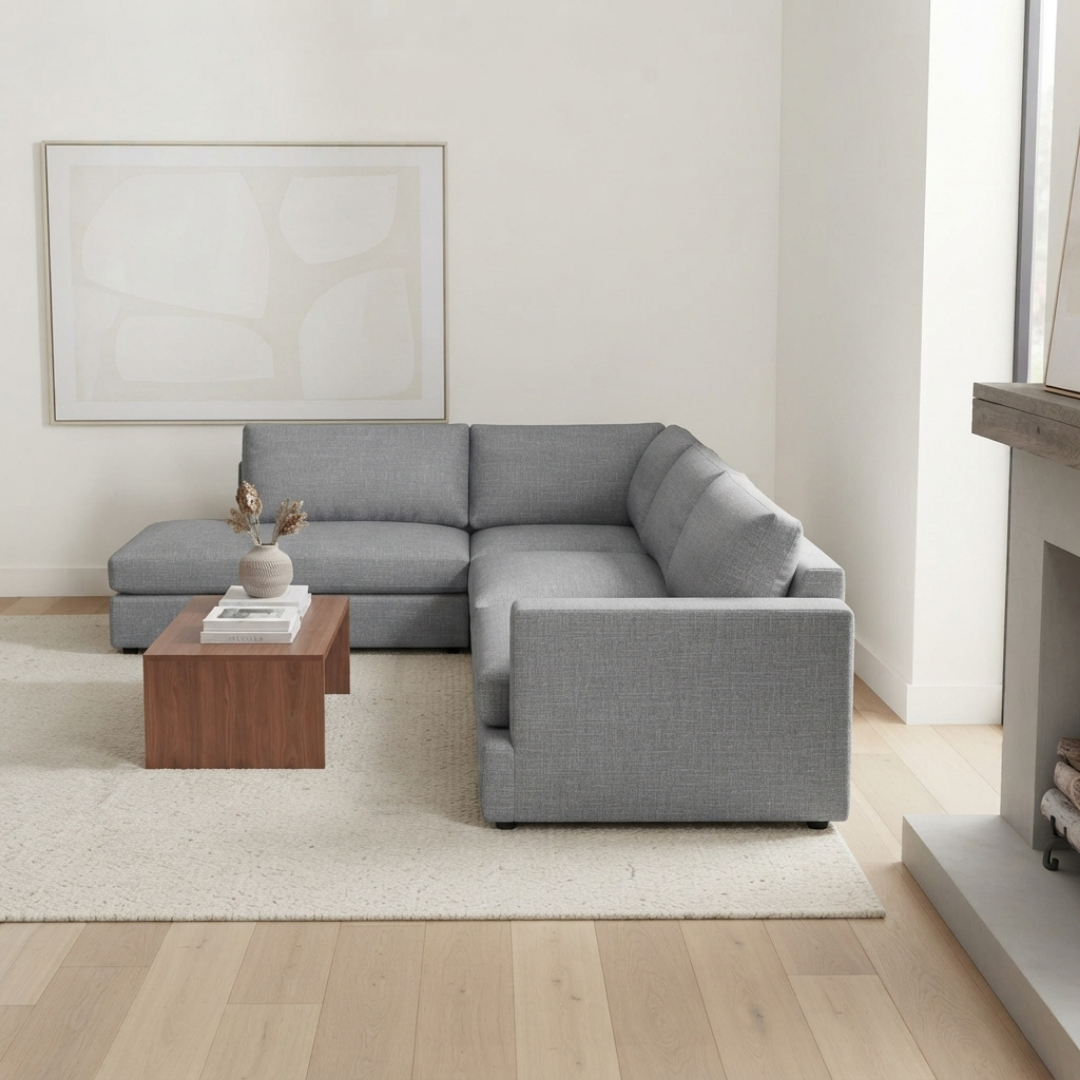 Hamilton Corner Chaise Sofa - NZ Made