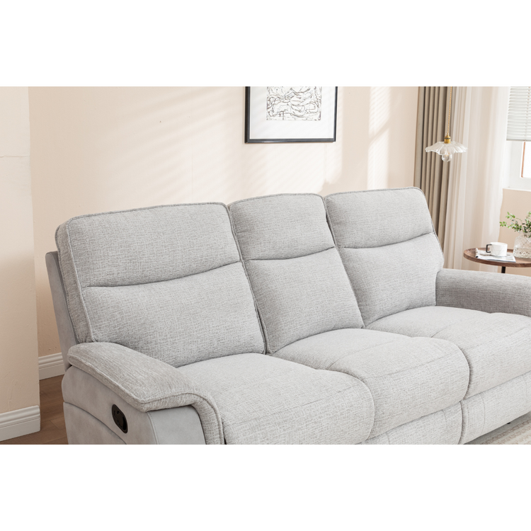 Kolding Recliner Sofa Set in a modern living room setting.