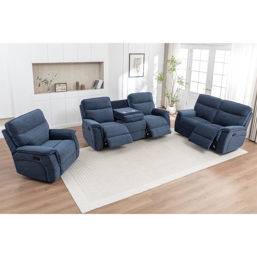 Kolding 3+2+1 Manual Recliner Sofa Set
