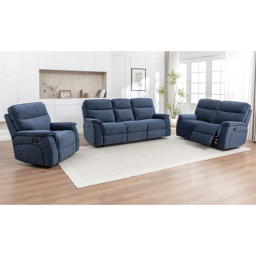 Kolding 3+2+1 Manual Recliner Sofa Set