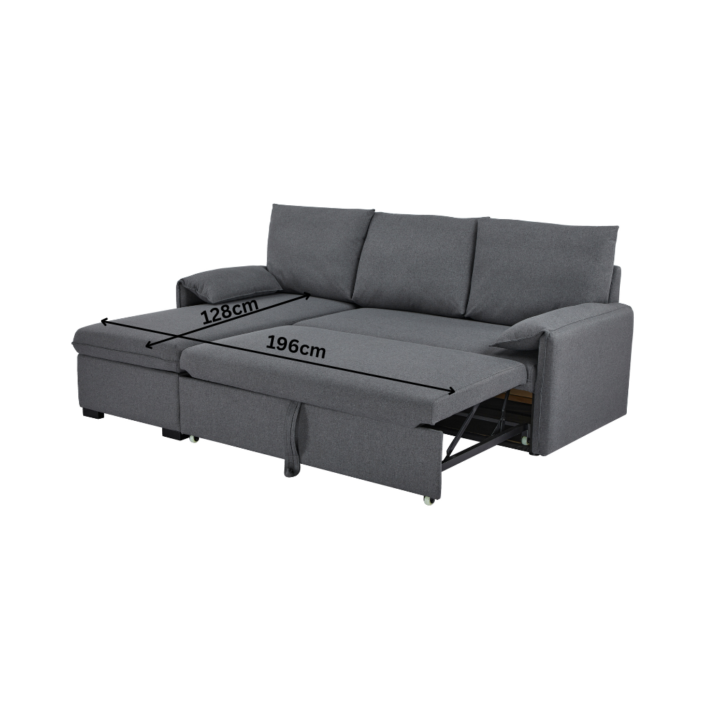 Laro Sofa Bed - Grey