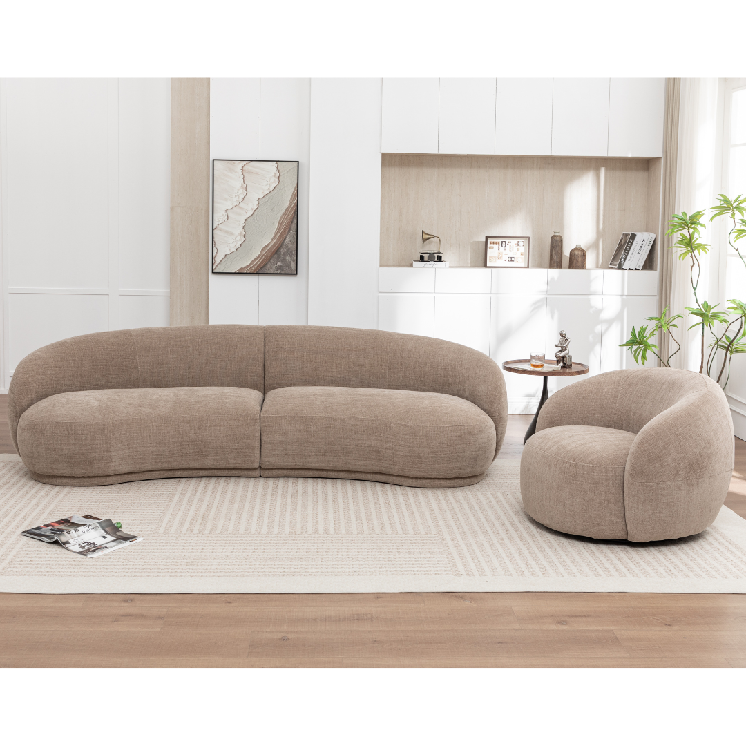 Luno Curved Sofa Set