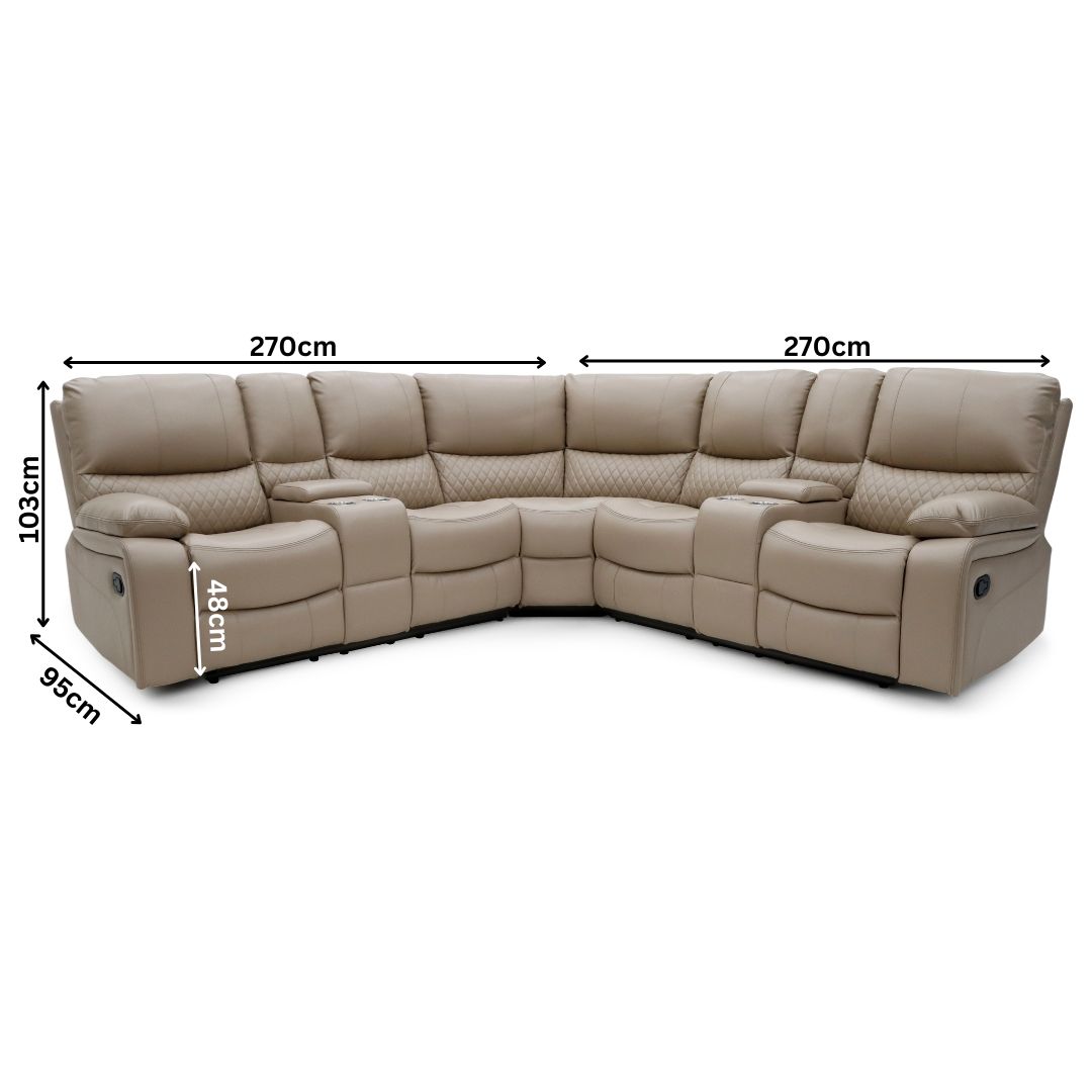 Alta Corner Recliner Sofa
