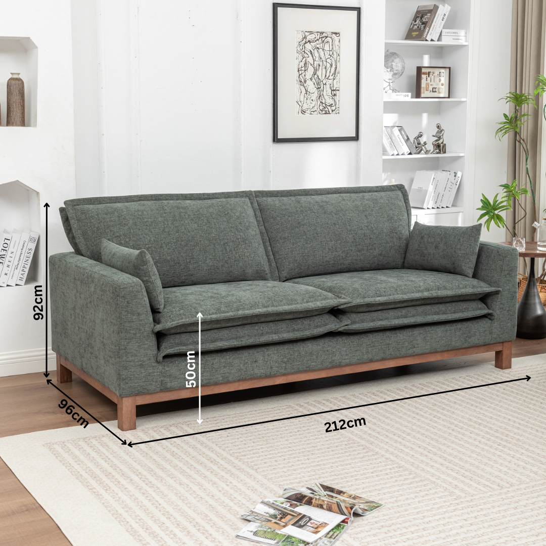 Ardena Green Sofa Set