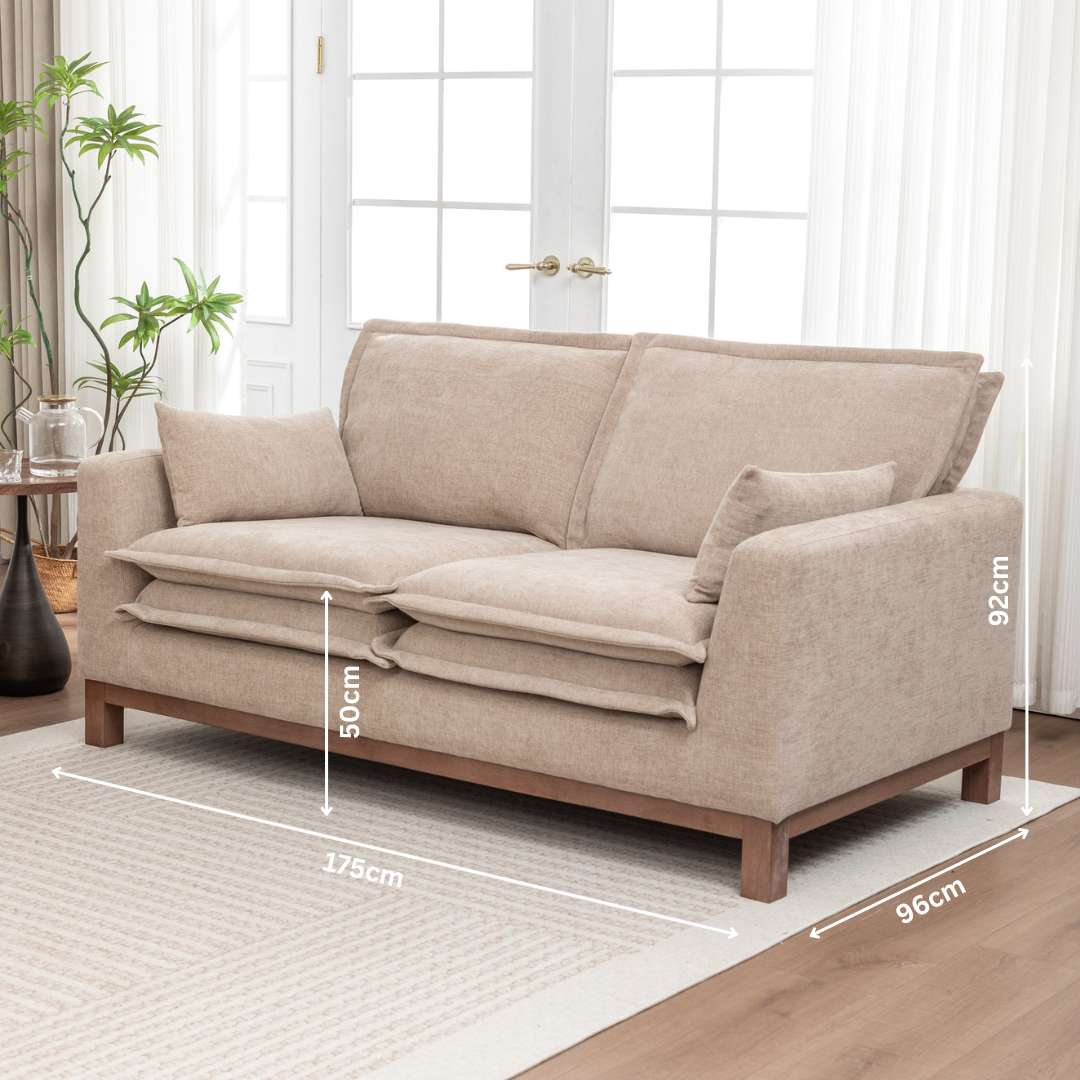 Ardena Beige Sofa Set