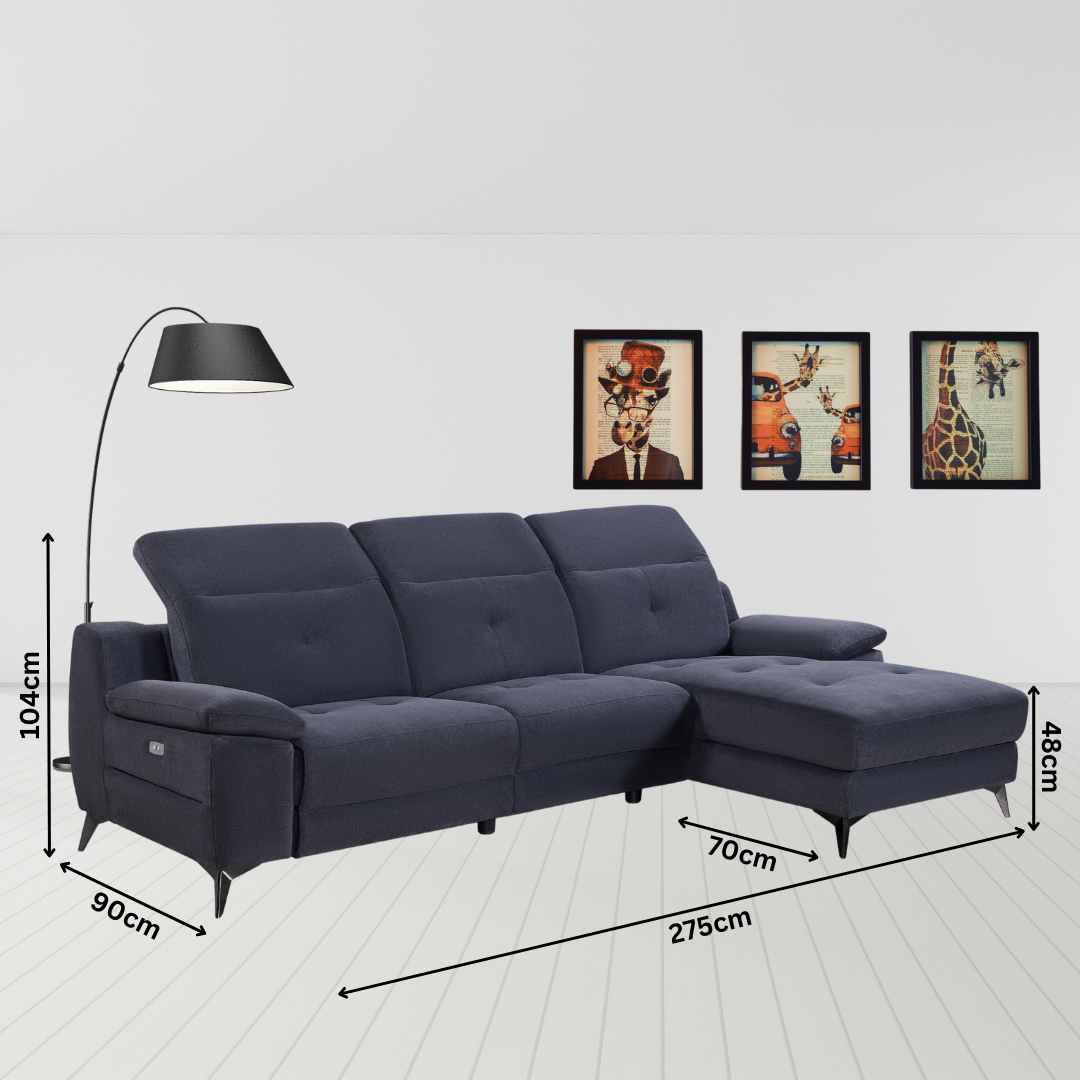 Harstad Electric Recliner Chaise