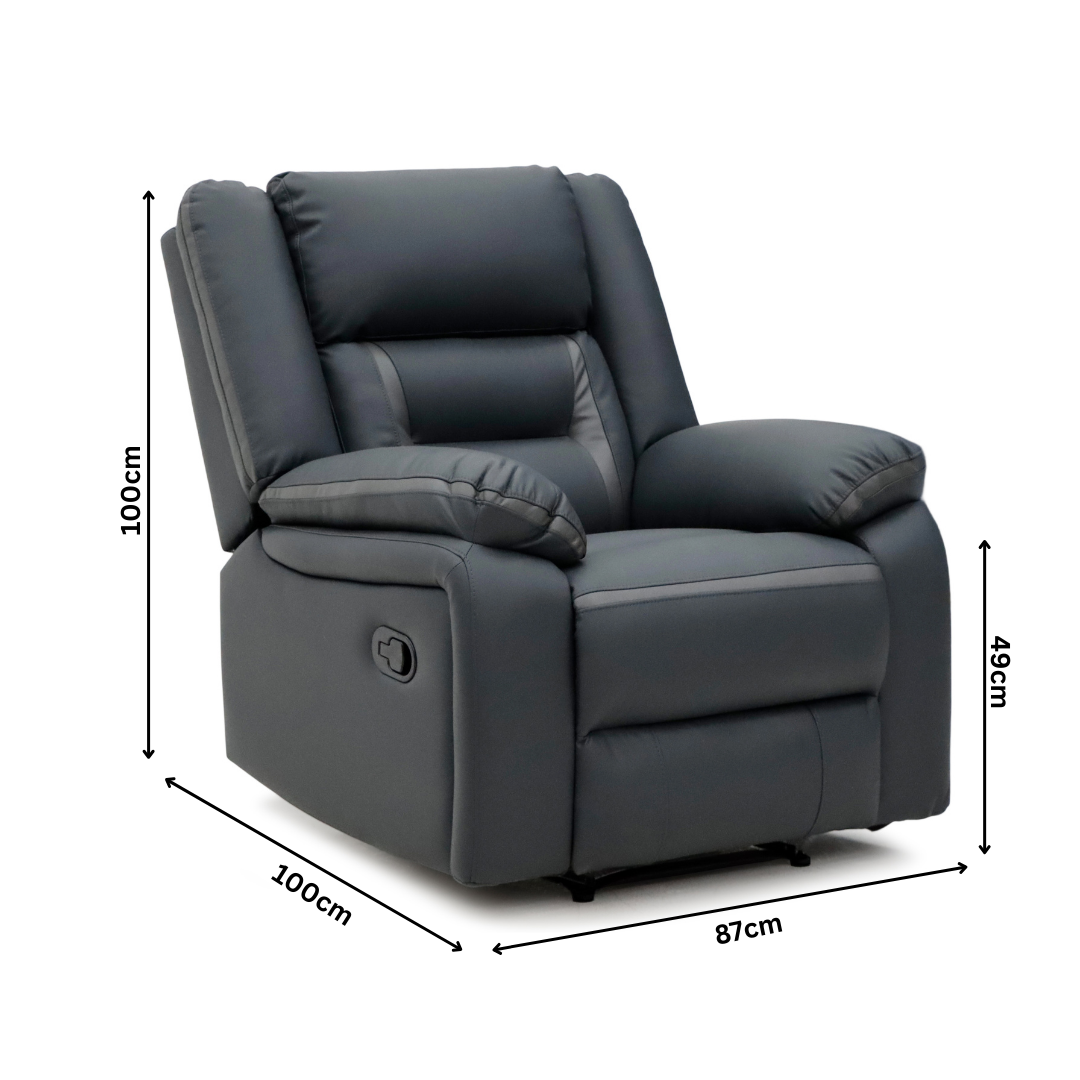 Molde 3+1+1 Recliner Sofa Set