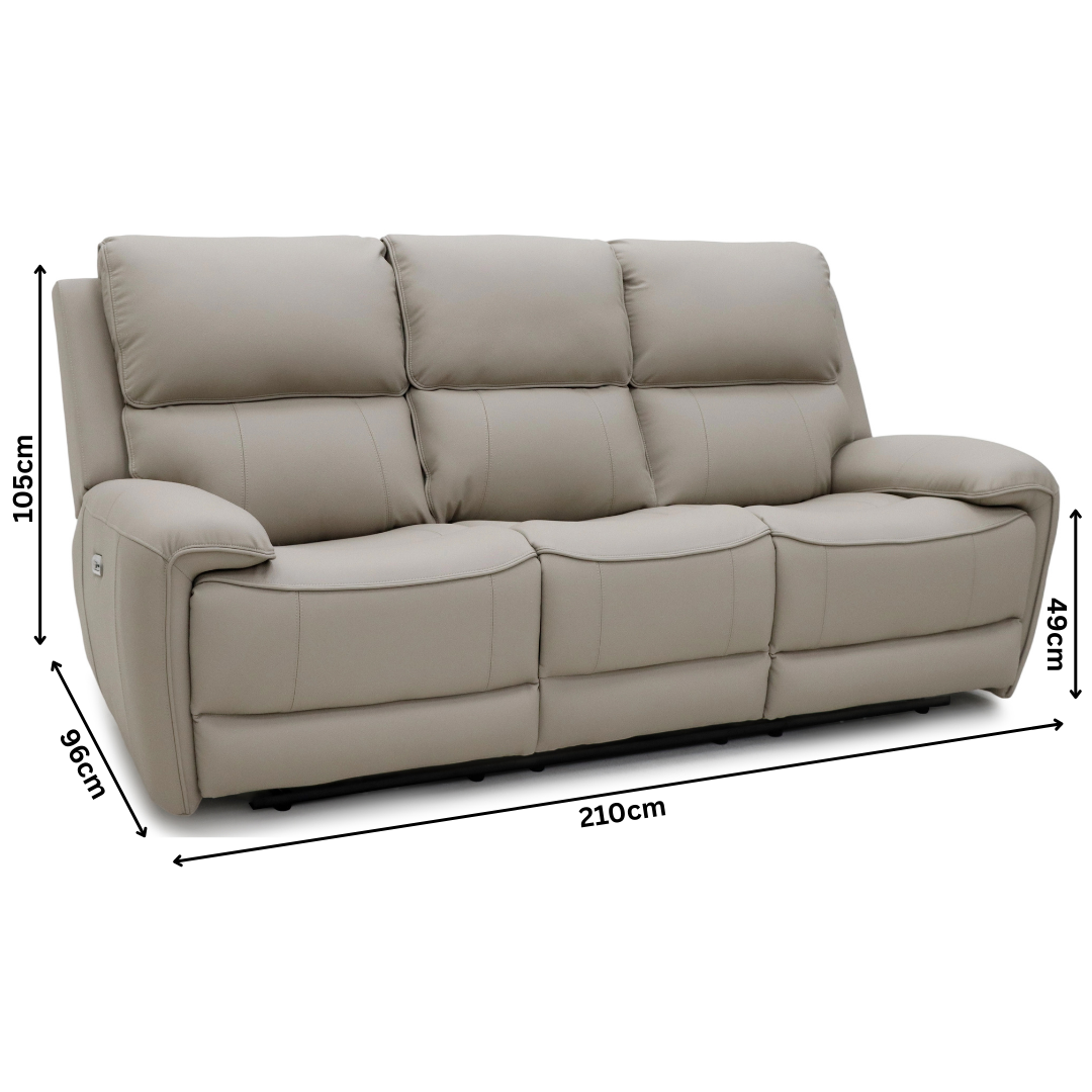 Tromso 3+1+1 Electric Recliner Sofa Set