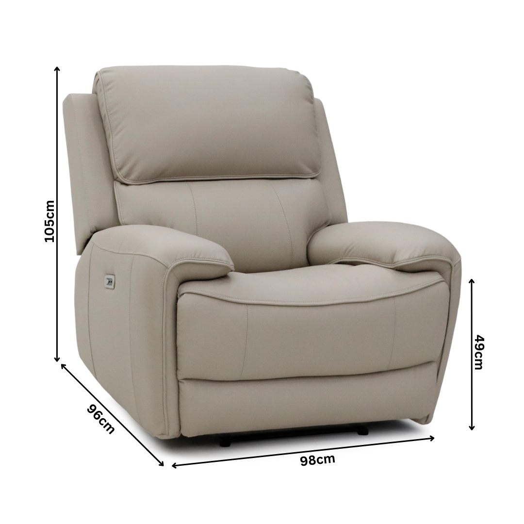 Tromso 3+1+1 Electric Recliner Sofa Set