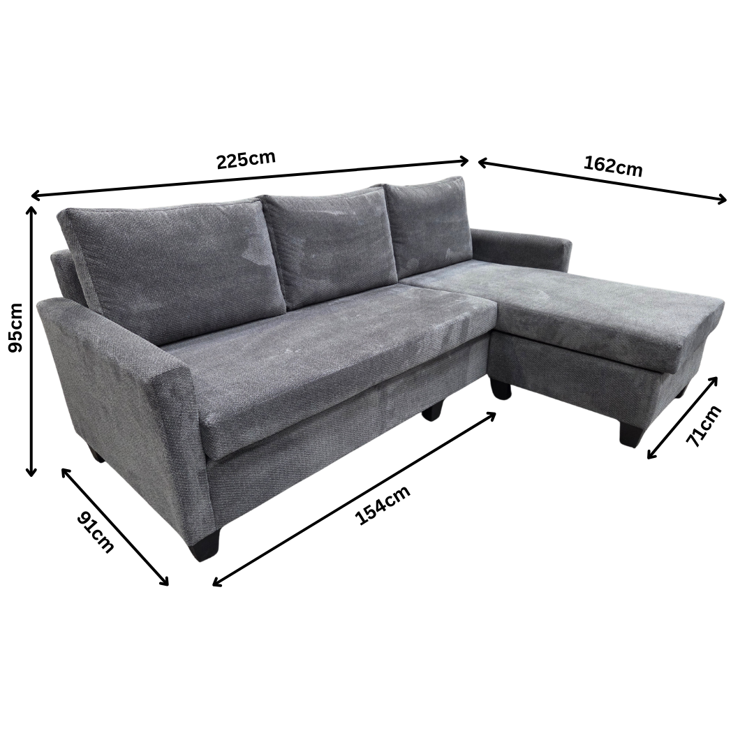 Napier Reversible Chaise Sofa - NZ Made
