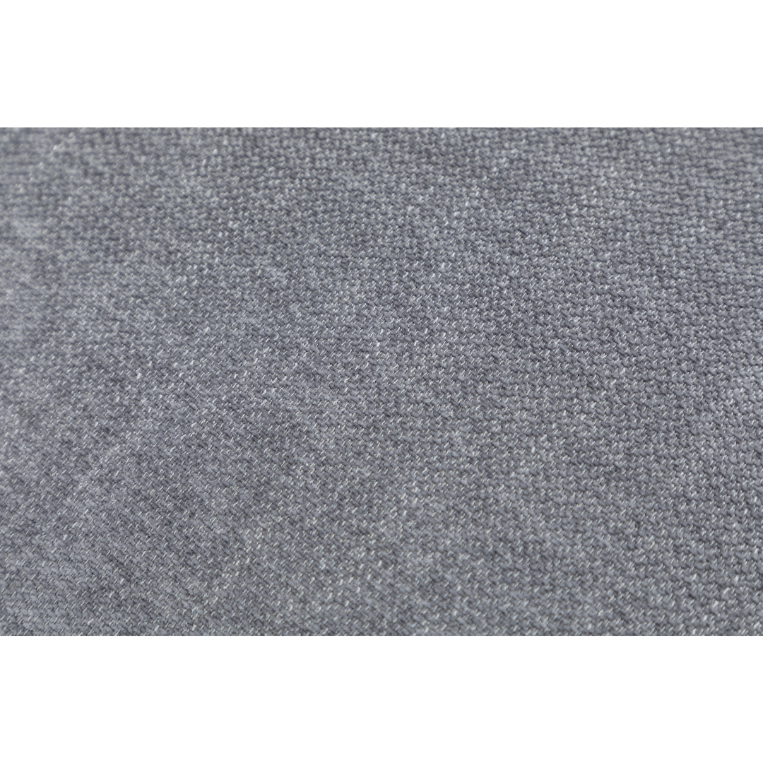 Close Up of of Montaro Ash Grey Modular Sofa with deep seating