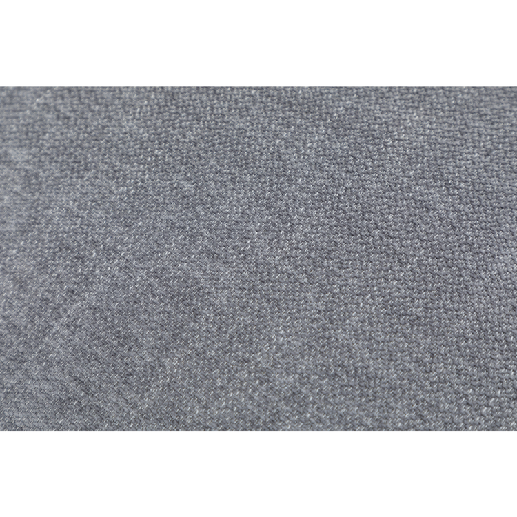 Close Up of of Montaro Ash Grey Modular Sofa with deep seating