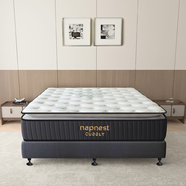 Affordable medium soft bed set in NZ bedroom