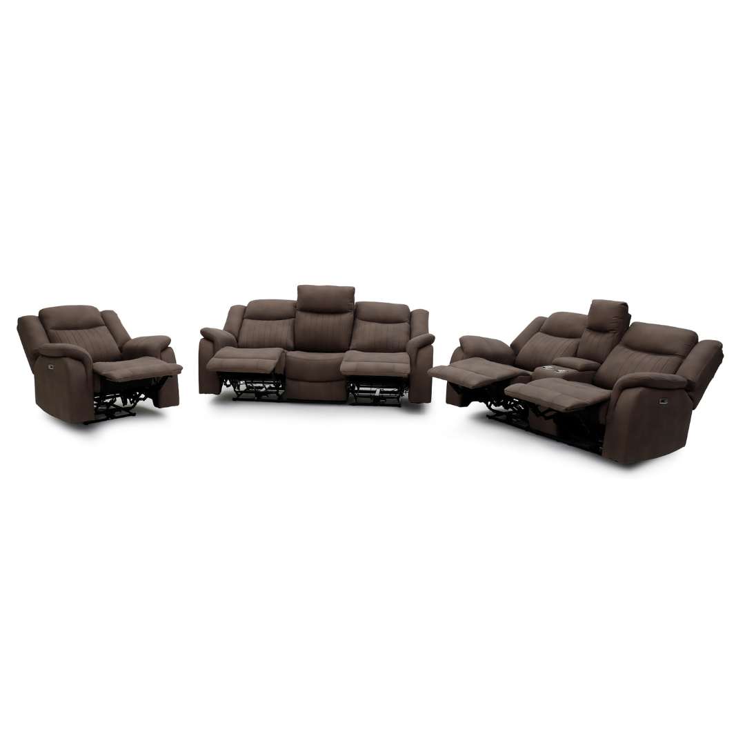 Skara Electric 3+2+1 Recliner Sofa Set (Power Motion)