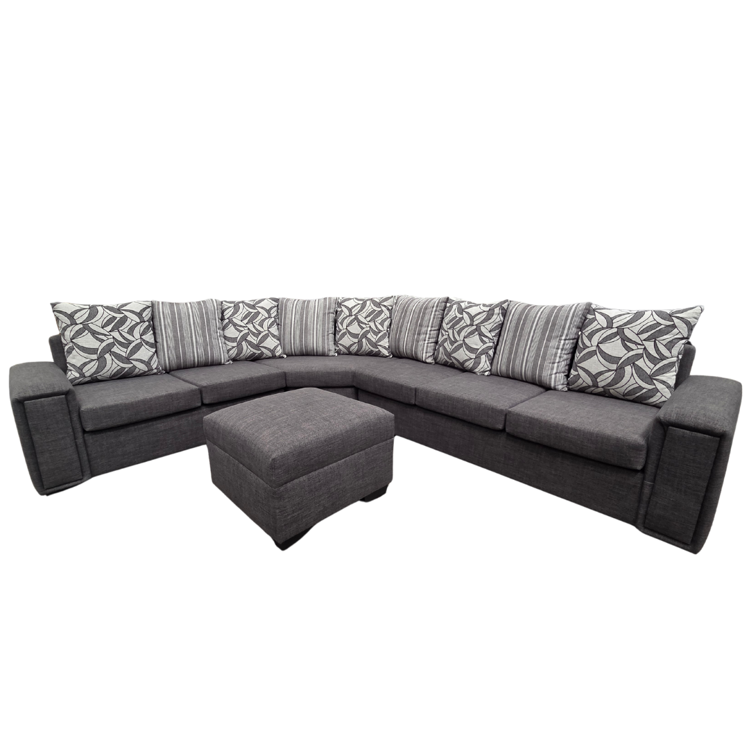 Tasman Rounded Corner Sofa Set - NZ Made