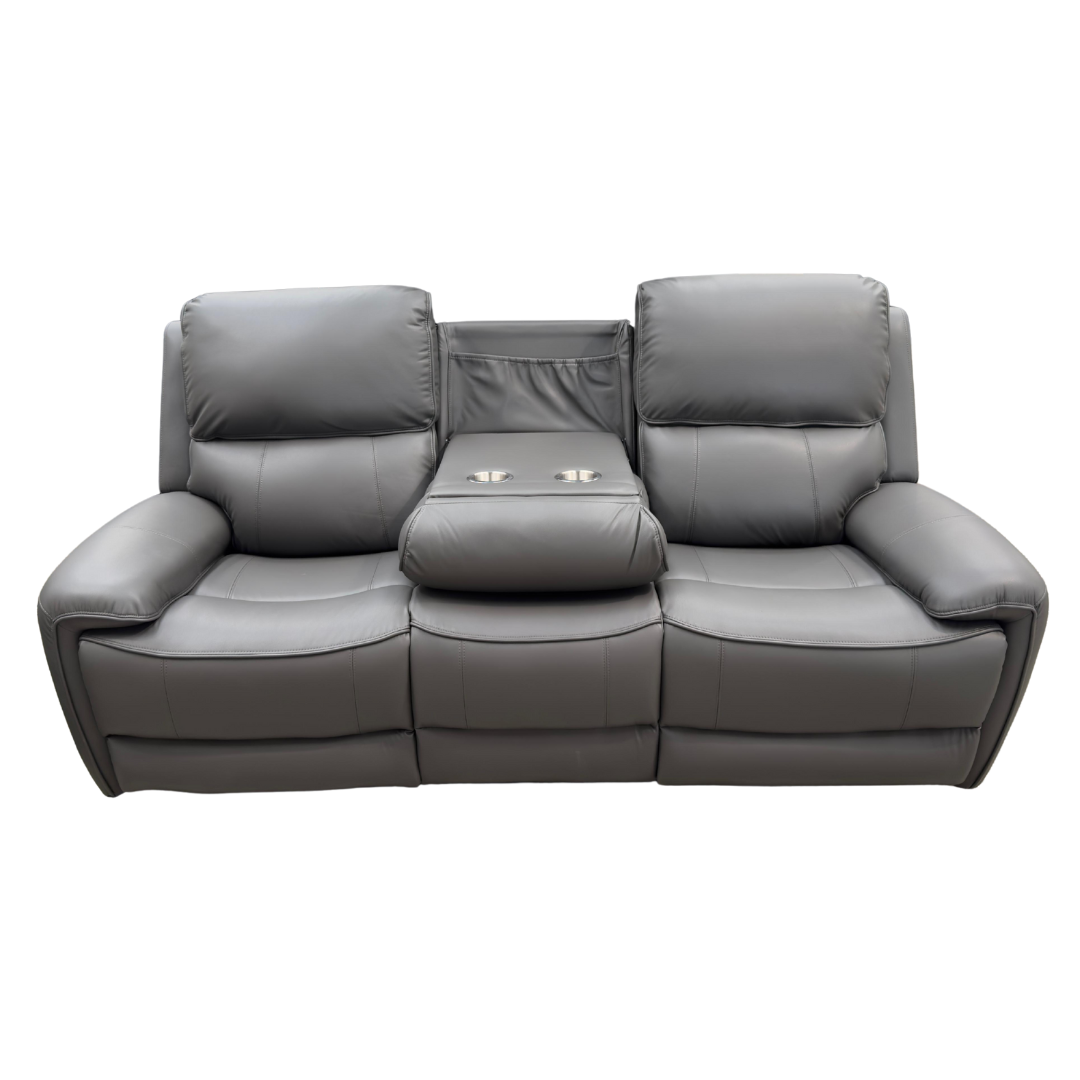 Tromso 3+2 Electric Recliner Sofa Set - Grey