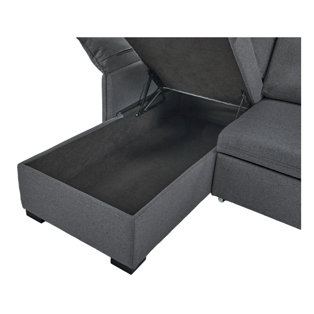 Vigo Sofa Bed - Grey