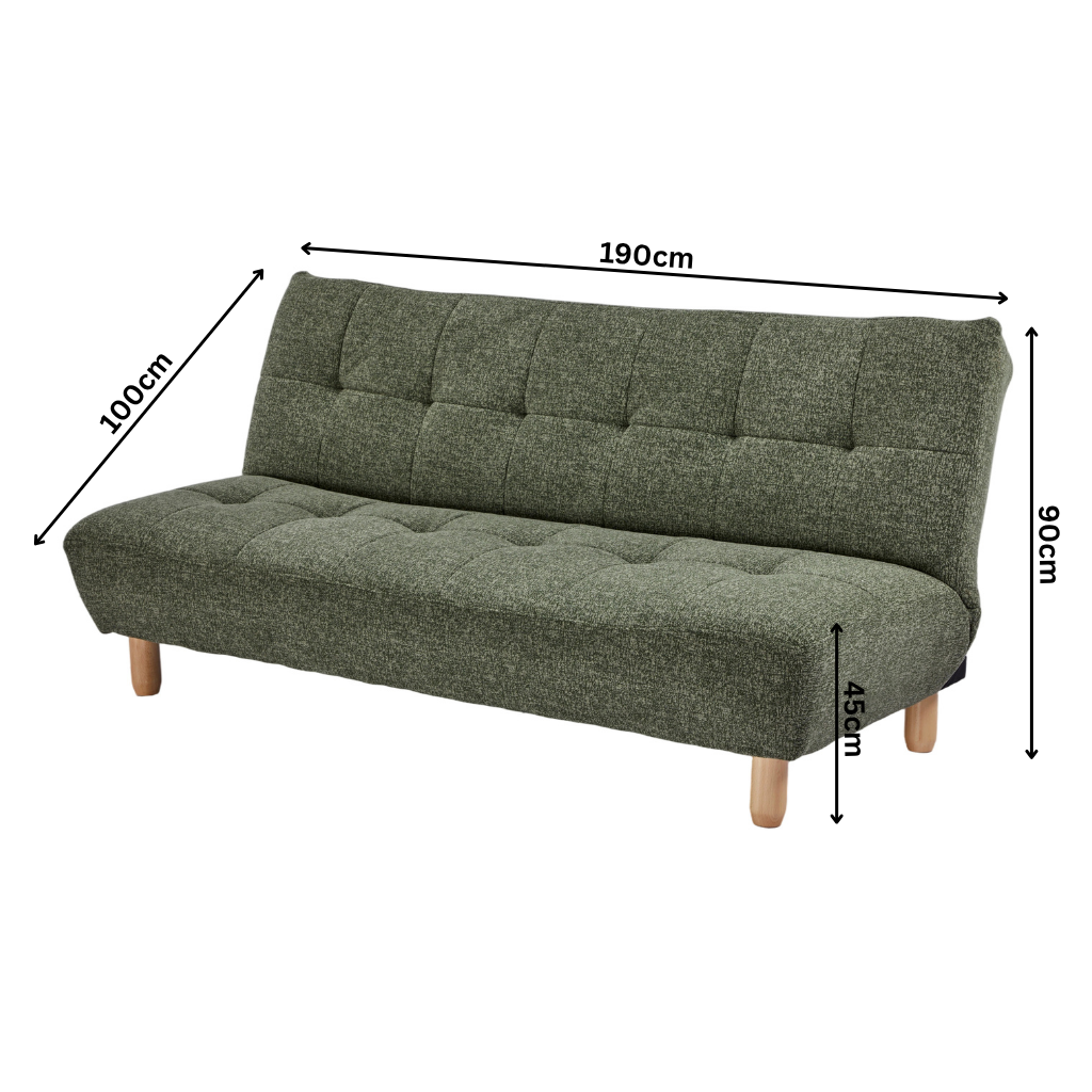 Vigo Sofa Bed - Forest Green