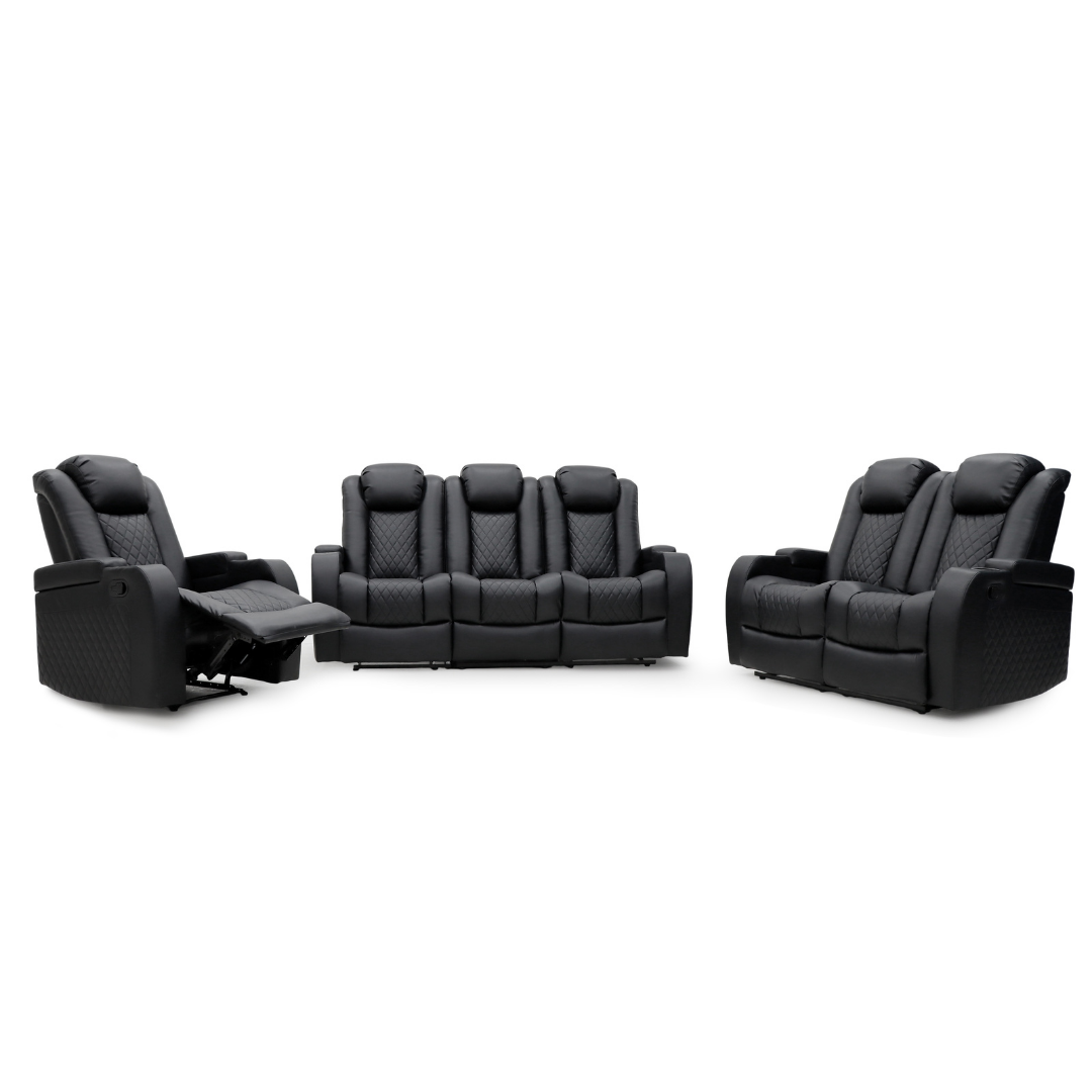 Volda 3+2+1 Luxury Recliner Sofa Set