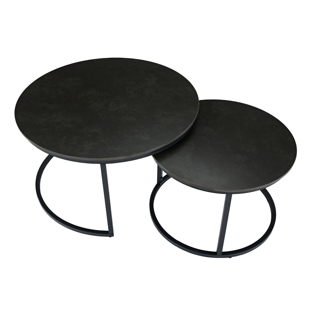 Zylo Round Nesting Table Set